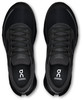 Schwarze Herren-Laufschuhe On Running Cloudvista Waterproof von oben gesehen.