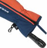 Blau-oranger Handschuh mit Reißverschluss und McKinley-Logo.