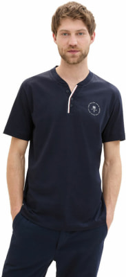Tom Tailor TOM TAILOR Basic Serafino Férfi póló