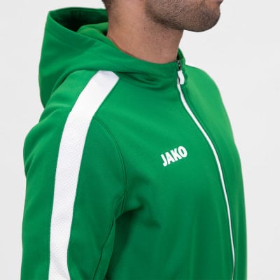 Jako Power Trainingsjacke mit Kapuze