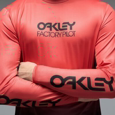 Oakley Maven Coast LS Jerse Radshirt