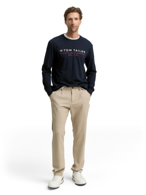 Tom Tailor Printed Longsleeve férfi póló
