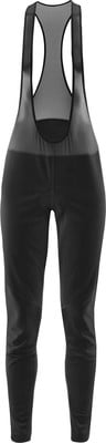 Schwarze Radsporthose mit Trägern und Netzrücken. Schwarze Radsporthose mit Trägern und Netzrücken.
