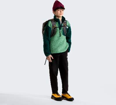 The North Face THE NORTH FACE Teen Yumiori 1/4 Zip Midlayer 100%PES The North Face THE NORTH FACE Teen Yumiori 1/4 Zip Midlayer 100%PES