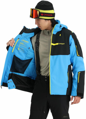 Spyder Titan Skijacke mit Kapuze