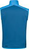 Blaue Herrenweste mit Schöffel-Logo unten.