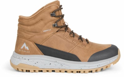 Braune McKinley Knöchel-Wanderschuhe mit Aquamax-Membran und robuster Sohle. Braune McKinley Knöchel-Wanderschuhe mit Aquamax-Membran und robuster Sohle.