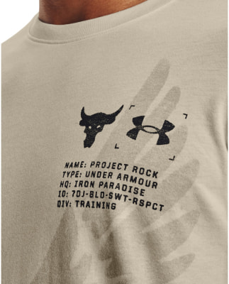 Under Armour Project Rock Custoff T-Shirt