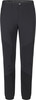 Schwarze Outdoorhose mit Kontrastpaneelen und elastischem Bund.