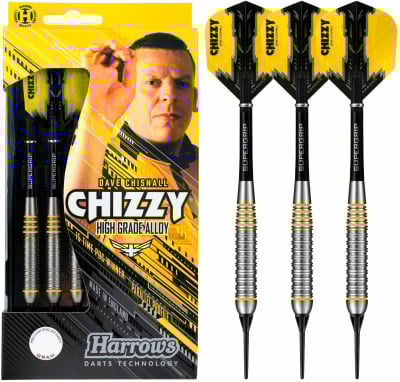 Harrows Chizzy High Grade Alloy 3er-Set Soft Dartpfeile