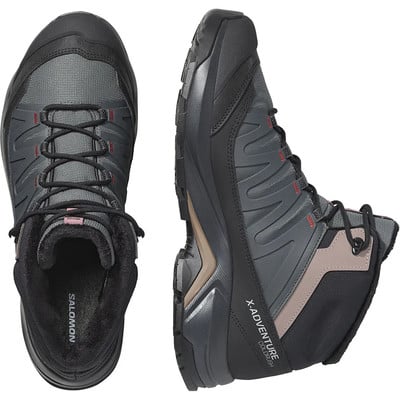 Dámské zimní boty Salomon X-Adventure s kožíškem a nepromokavou membránou. Dámské zimní boty Salomon X-Adventure s kožíškem a nepromokavou membránou.