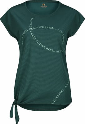Active Rebel ACTIVE REBEL Isla Shirt , Regl.-Fit, Schleife a. B. 100 % PES