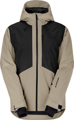 Beige Jacke mit schwarzen Einsätzen und SCOTT-Logo am Ärmel. Beige Jacke mit schwarzen Einsätzen und SCOTT-Logo am Ärmel.