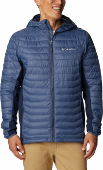 Columbia Powder Pass Hood Hybrid férfi pehelykabát