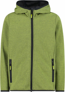 Fleecejacke mit Kapuze