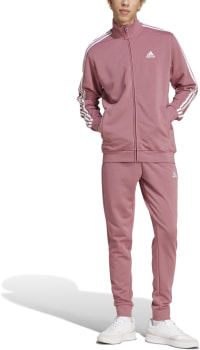 adidas Basic 3-Streifen French Terry Trainingsanzug