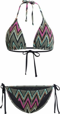 Firefly Mari II Retro Batik Triangle Bikini-Set