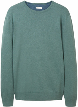 Tom Tailor TOM TAILOR Basic Crew Neck pulóver