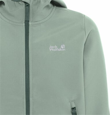 Jack Wolfskin Fourwinds Softshelljacke mit Kapuze Jack Wolfskin Fourwinds Softshelljacke mit Kapuze