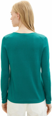 Tom Tailor Basic V-Neck női pulóver