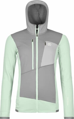 Ortovox Fleece Grid Fleecejacke mit Kapuze