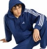 adidas M 3S FL FZ HD Sweatjacke mit Kapuze