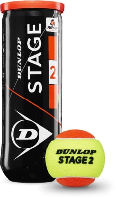 Dunlop Stage 2 x3 Tennisbälle Dunlop Stage 2 x3 Tennisbälle