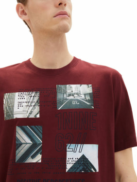 TOM TAILOR Printed férfi póló