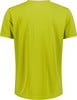 Grünes kurzärmeliges T-Shirt von hinten gezeigt.