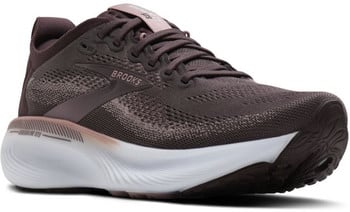 Dámská běžecká obuv Brooks Adrenaline GTS v tmavě růžové barvě s bílou podrážkou.