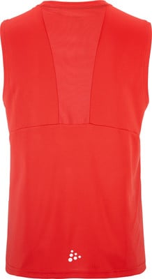 Rotes nahtloses Shirt mit reflektierenden Elementen unten. Rotes nahtloses Shirt mit reflektierenden Elementen unten.