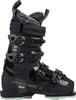 Schwarzer Fischer RC4 Skischuh mit Schnallen und Riemen für Damen.