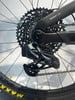 SRAM GX Eagle Schaltwerk mit Kassette und Kette.