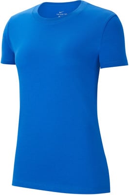 Blaues Nike T-Shirt mit kurzen Ärmeln und Rundhalsausschnitt. Blaues Nike T-Shirt mit kurzen Ärmeln und Rundhalsausschnitt.