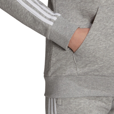 adidas Essentials French Terry 3-Stripes női kapucnis felső