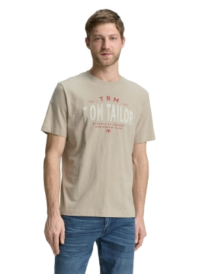 Tom Tailor Printed Slub férfi póló
