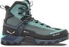 Salewa Wanderschuh mit Gore-Tex-Membran in Türkis und Schwarz.