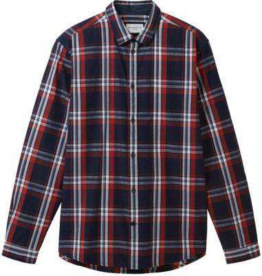 Tom Tailor TOM TAILOR Checked Shirt férfi póló