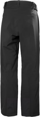 Schwarze Skihose mit Gürtel und Taschen, geeignet für Wintersport. Schwarze Skihose mit Gürtel und Taschen, geeignet für Wintersport.