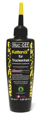 Muc-Off Kettenöl für trockene Bedingungen, 120 ml. Muc-Off Kettenöl für trockene Bedingungen, 120 ml.
