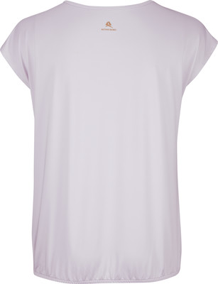 Hellviolettes Kurzarm-T-Shirt mit Active Rebel Logo. Hellviolettes Kurzarm-T-Shirt mit Active Rebel Logo.