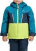 McKinley Kinder-Winterjacke mit Kapuze, mehrfarbig, mit McKinley-Logo auf der Brust.