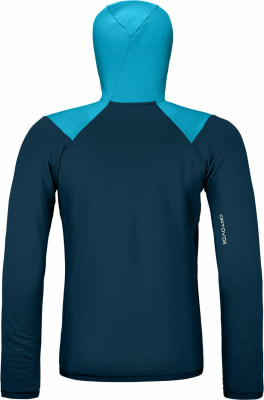 Ortovox Fleece Grid Fleecejacke mit Kapuze