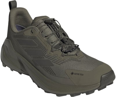 Grüner Herren-Wanderschuh von Adidas mit Gore-Tex. Grüner Herren-Wanderschuh von Adidas mit Gore-Tex.