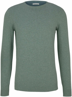 Tom Tailor Basic Crew Neck férfi pulóver
