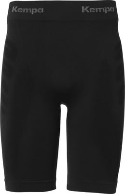 Schwarze Sporthose mit Kempa-Logo am Bund.