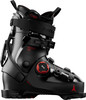 Schwarze Atomic Nexus 130 Skischuhe mit BOA-System für perfekte Passform.
