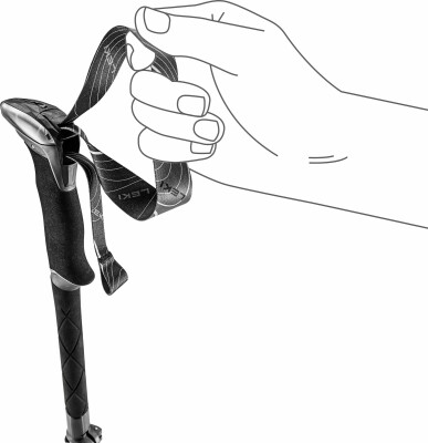 Leki Makalu FX TA Trekkingstock 110-130cm