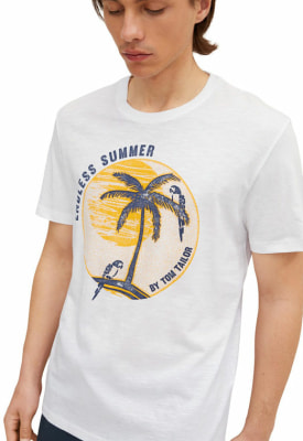 Tom Tailor Basic T-shirt férfi póló