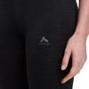 Schwarze Leggings mit McKinley-Logo.